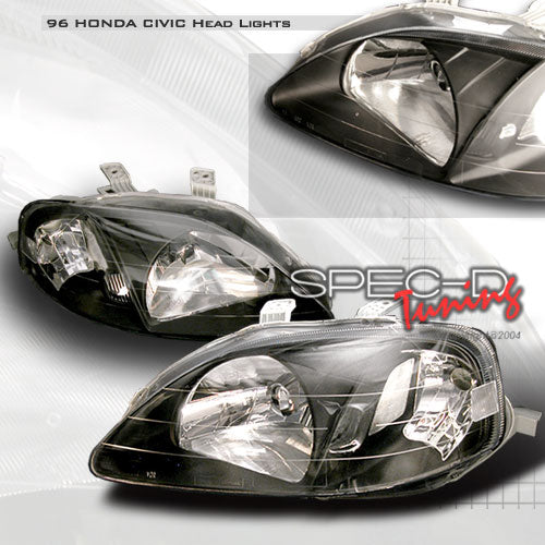 Honda-Civic-99-00-JDM-Black-Headlights-[DEPO]