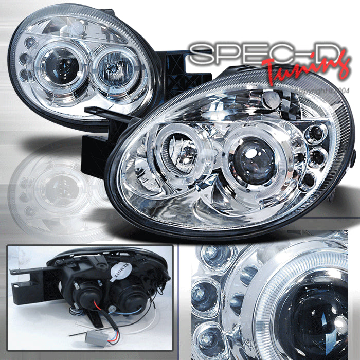 Dodge-Neon-03-05-LED-Headlights-Chrome-[SR]