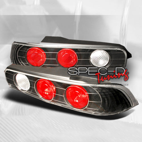 Honda-Integra-94-01-2D-Taillights-Black-[SR]