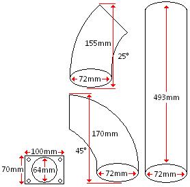 SIX-Performance-Universal-Air-Intake-Kit-Aluminium-ex-Filter