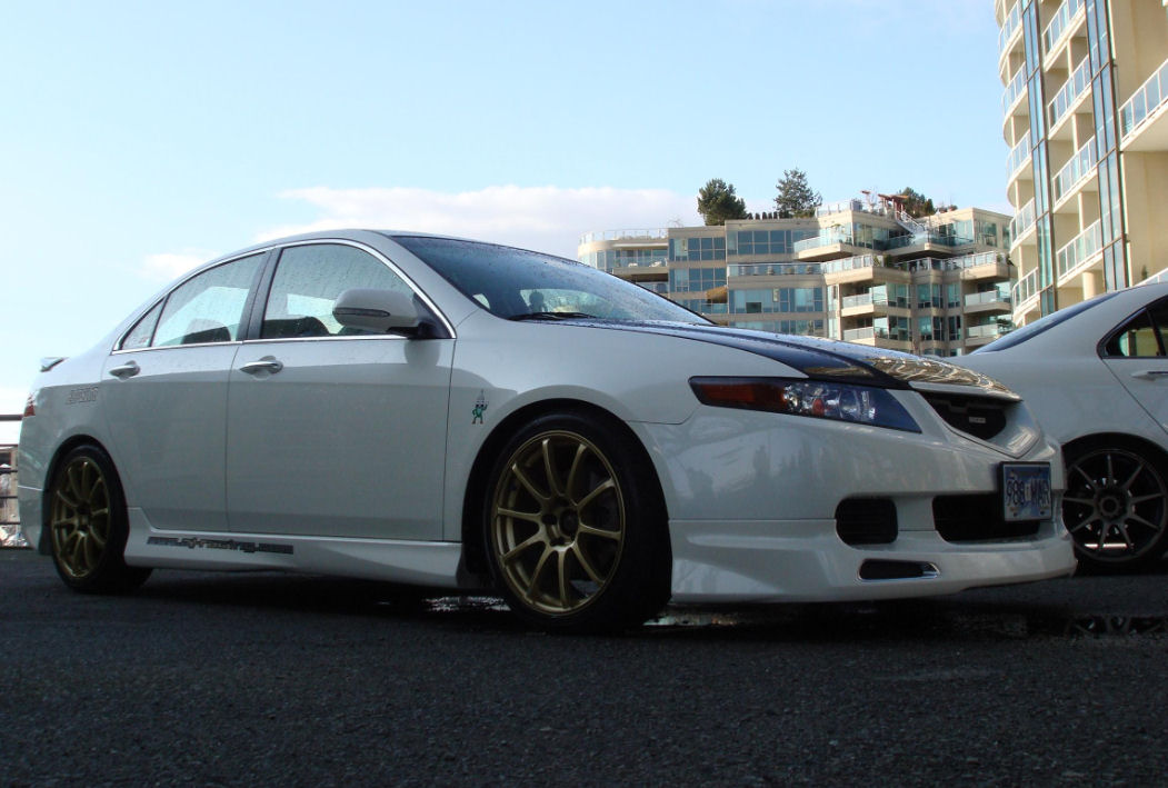 Honda-Accord-03-05-4D-Mugen-Style-ABS-Front-Bumperlip-[SIX]