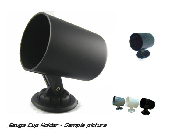 SIX-Performance-Universal-52mm-Gauge-Cup-Holder-Black