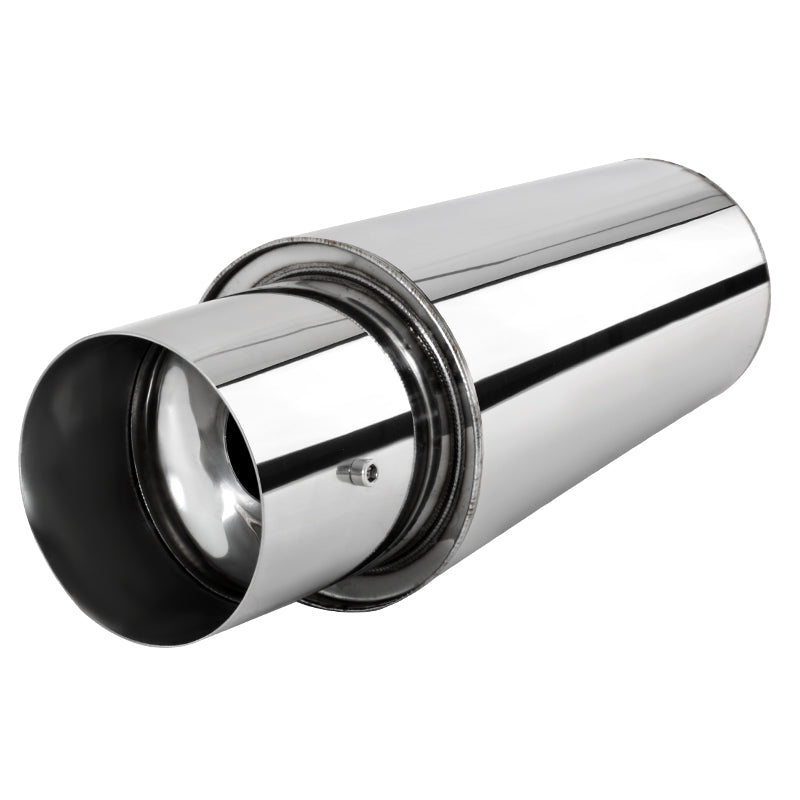 Universal-Stainless-Steel-Muffler-N1-Polished-Tip-[SIX]
