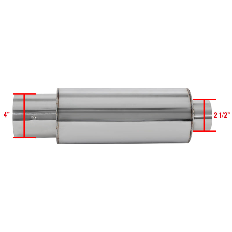 Universal-Stainless-Steel-Muffler-N1-Polished-Tip-[SIX]