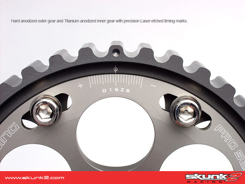 Honda-B16/B18/H23-DOHC-Pro-Series-Cam-Gears-Skunk2