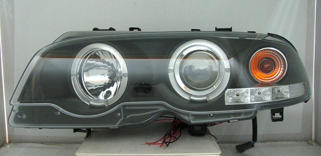 BMW-3-E46-Coupe/Cabrio-Angel-Eye-Headlights-Black-V1