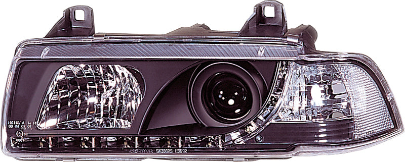 BMW-3-E36-2D-R8-Style-LED-Headlights-Black-V1