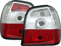 VW-Polo-6N-95-99-Taillights-Red/Clear-V1