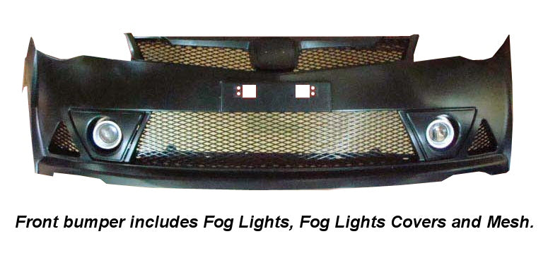 Honda-Civic-4D/Hybrid-05+-Mugen-RR-ABS-Front-Bumper-[SIX]