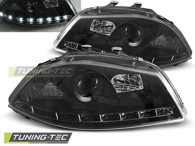 Seat-Ibiza-6L-02-08-Headlights-Daylight-Black-V1