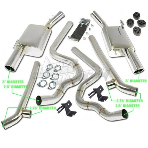 Ford-Mustang-05-08-4.6L-Dual-Muffler-Catback-Exhaust-System