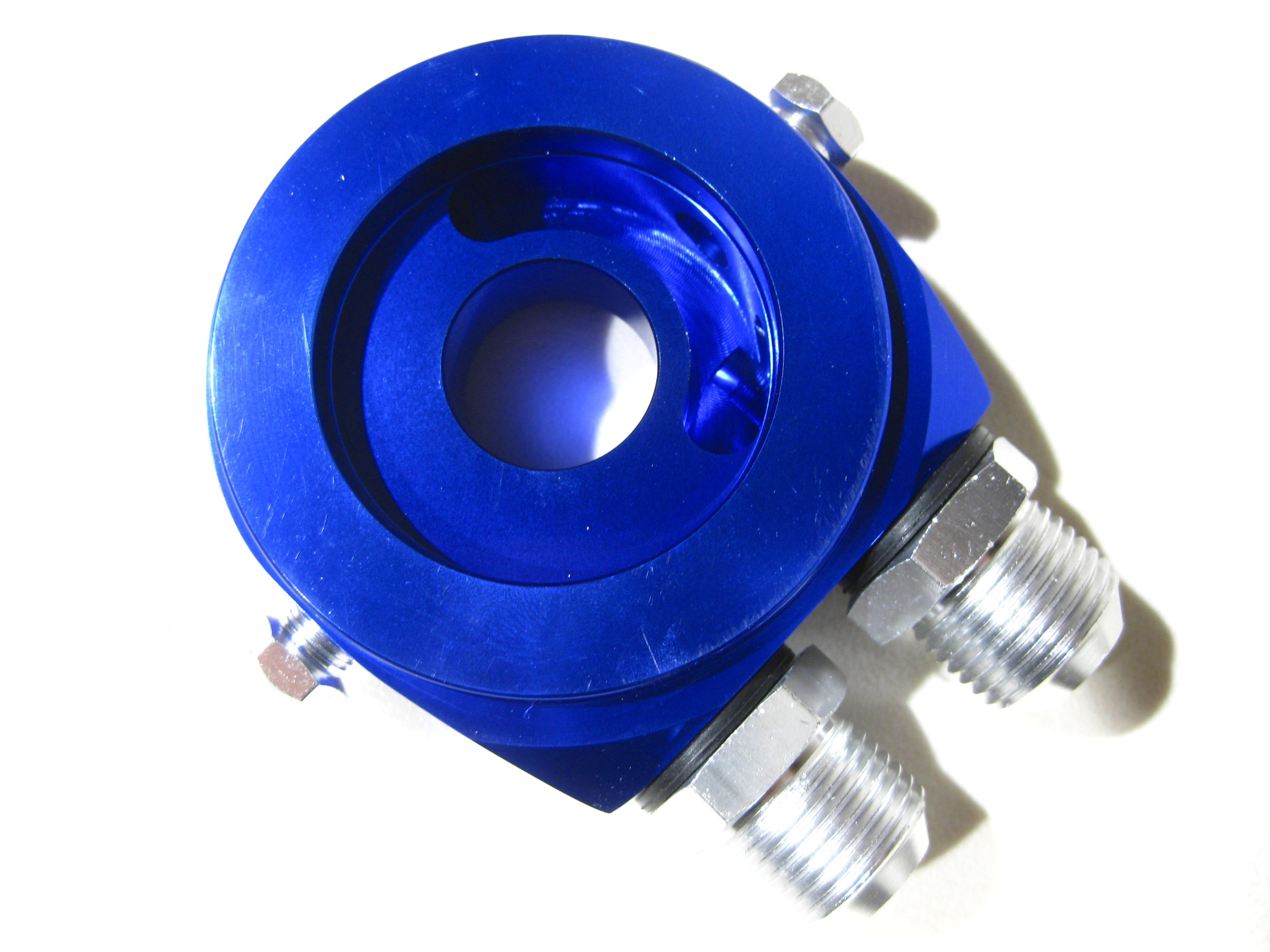 Oil-Adapter-/-Sandwich-Plate-+-Oil-Cooler-AN10-Connections