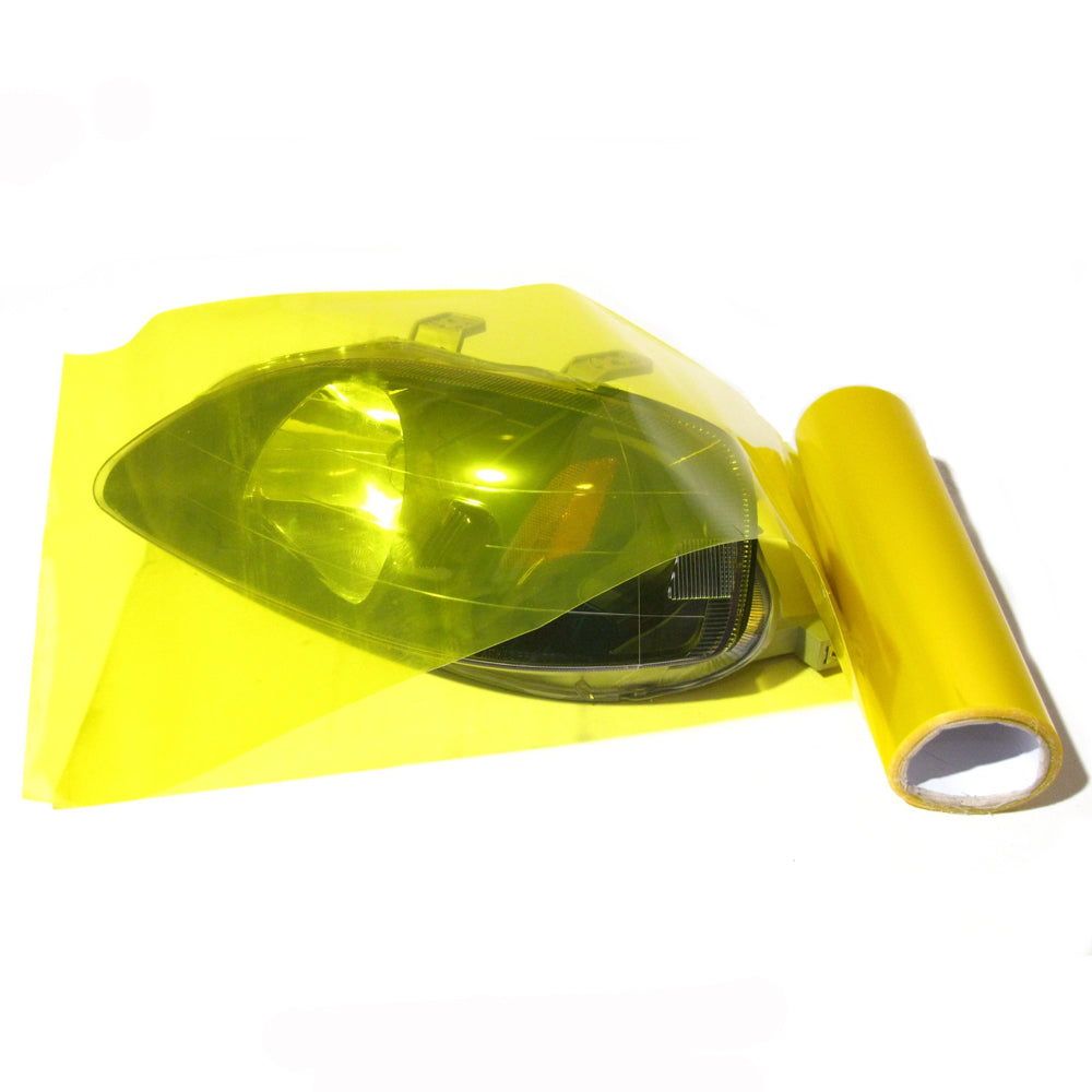 Headlight-Tinting-Vinyl-Film-Yellow-Wide-30cm-Length-2-Meter