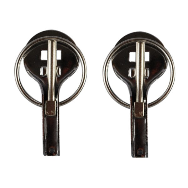 RRS-Universal-Dakar-Steel-Hood/Bonnet-Pins/Fasteners-Silver