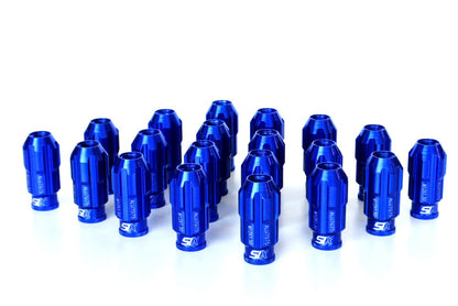 SIX-Lightweight-ALU7075-Lug-Nuts-12x1.25-Blue-Anti-Theft-V3