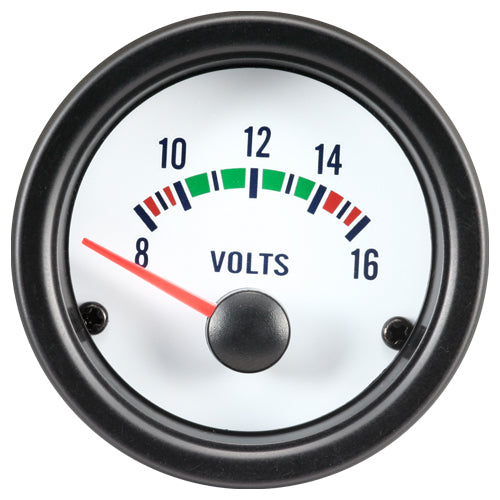 DFI-Whiteline-Universal-Meter-Gauge-52mm---Volt-(8-16V)