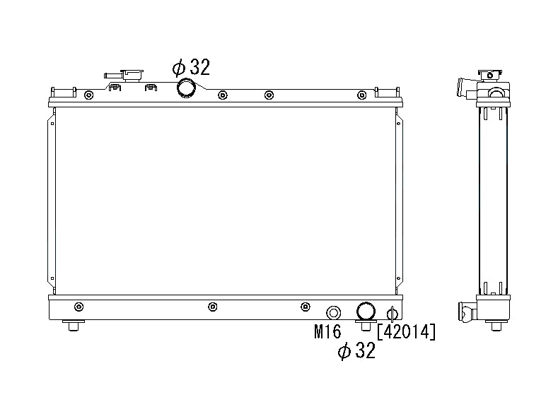 Toyota-Celica-T20-94-99-2.0/2.2-Koyo-Alu-Radiator-53mm