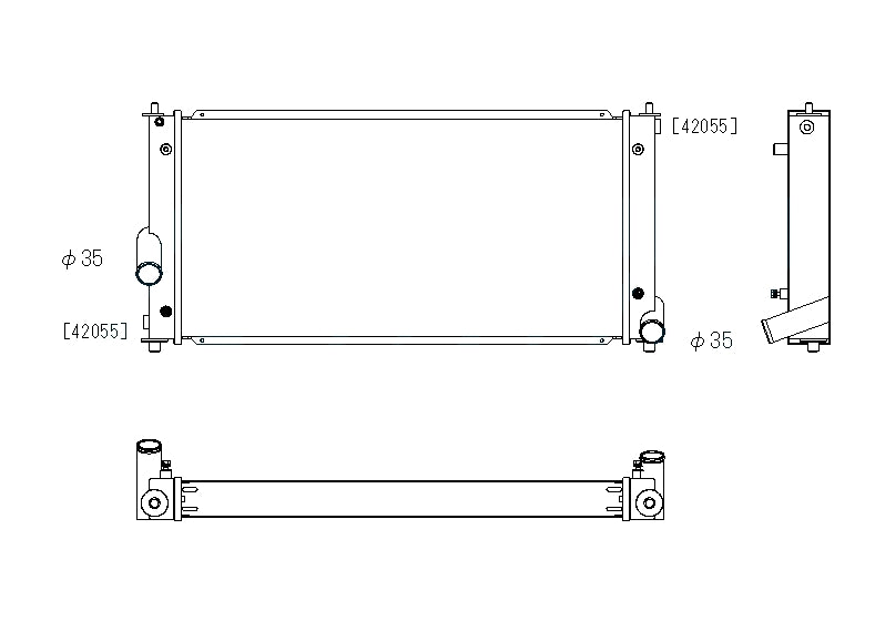 Toyota-Celica-T23-00-05-(inc-T-Sport)-Koyo-Alu-Radiator-53mm