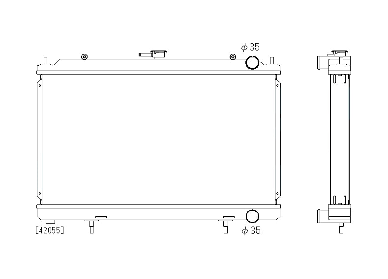 Nissan-S14-94-99-240SX-KA24DE-Koyo-Alu-Radiator-53mm