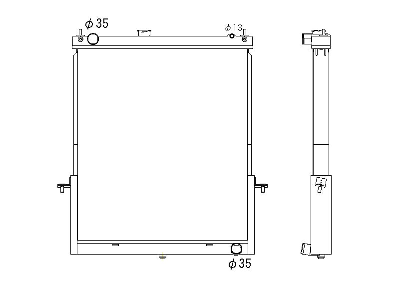 Nissan-Patrol/Safari-09+-TB48DE-Koyo-Alu-Radiator-53mm