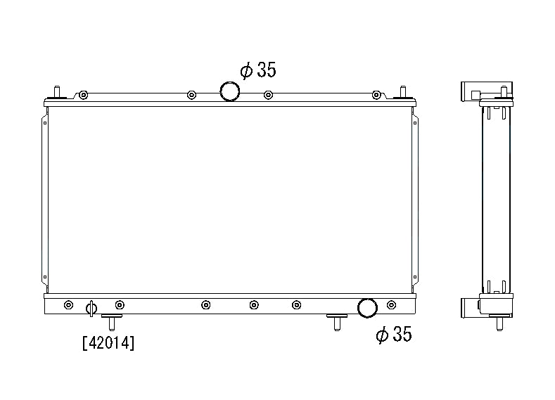 Mitsubishi-Eclipse-95-99-2.0-4G63-Turbo-MT-Koyo-Alu-Radiator