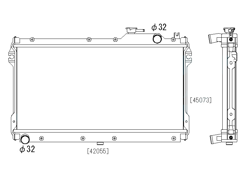 Mazda-MX5-NA-89-97-1.6/1.8-MT-Koyo-Alu-Radiator-53mm