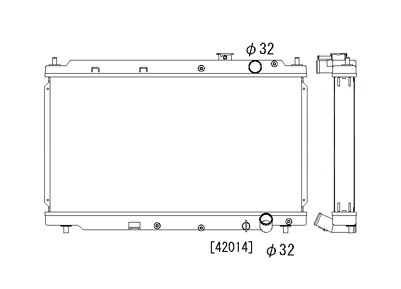Honda-Integra-94-01-DC2-B18-OEM-DENSO-Koyo-Alu-Radiator-53mm