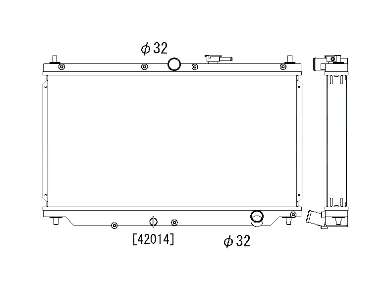 Honda-Accord-90-93-F22B-2.2-Koyo-Alu-Radiator-53mm