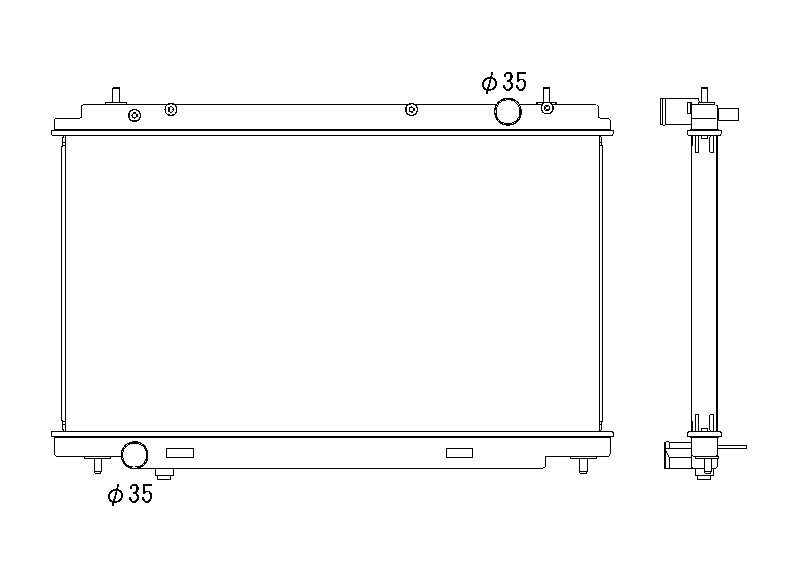 Nissan-350Z-07-08-VQ35HR-Koyo-Alu-Radiator-36mm-V2999
