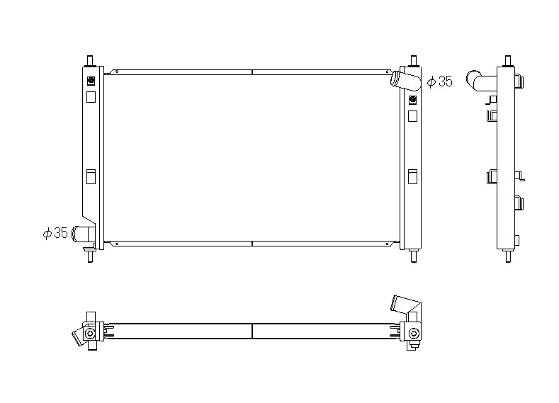 Mitsubishi-Lancer-EVO-X-08-14-Koyo-Alu-Radiator-36mm
