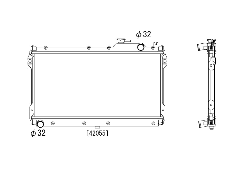 Mazda-MX5-NA-89-97-1.6/1.8-MT-Koyo-Alu-Radiator-36mm