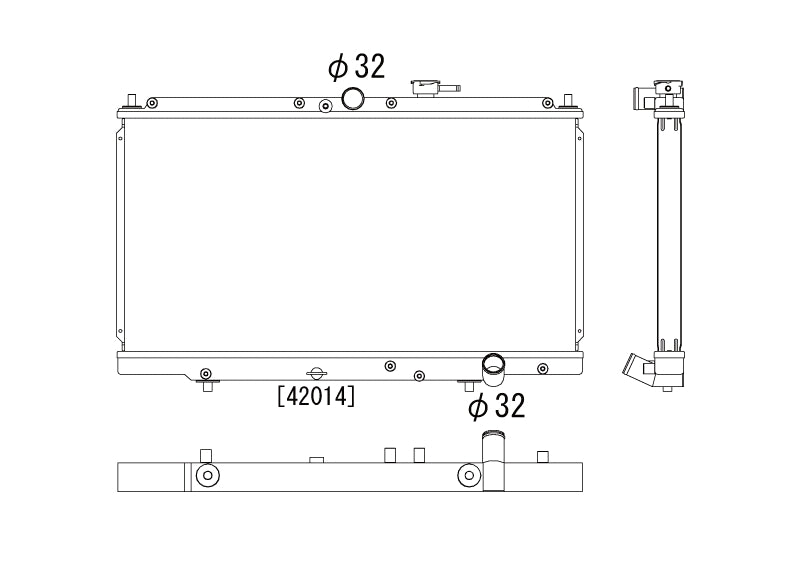 Honda-Accord-94-97-H22A-2.2-Koyo-Alu-Radiator-36mm