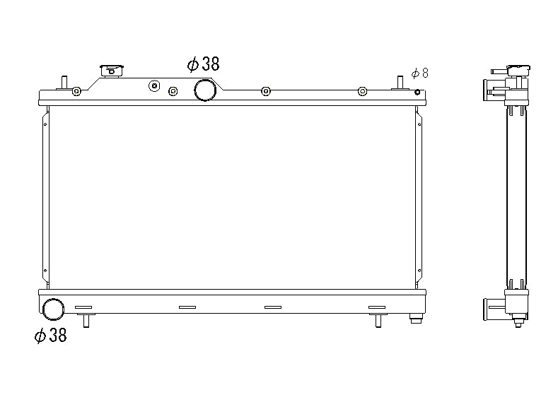 Subaru-Impreza-08-15-WRX/STI-6-Speed-Koyo-Alu-Radiator-36mm