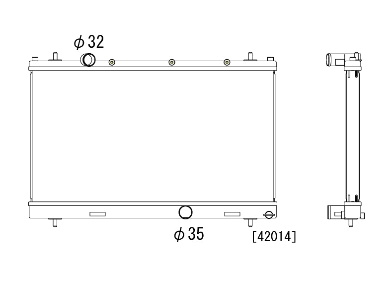 Dodge-Neon-03-05-2.4-SRT4-Koyo-Alu-Radiator-36mm