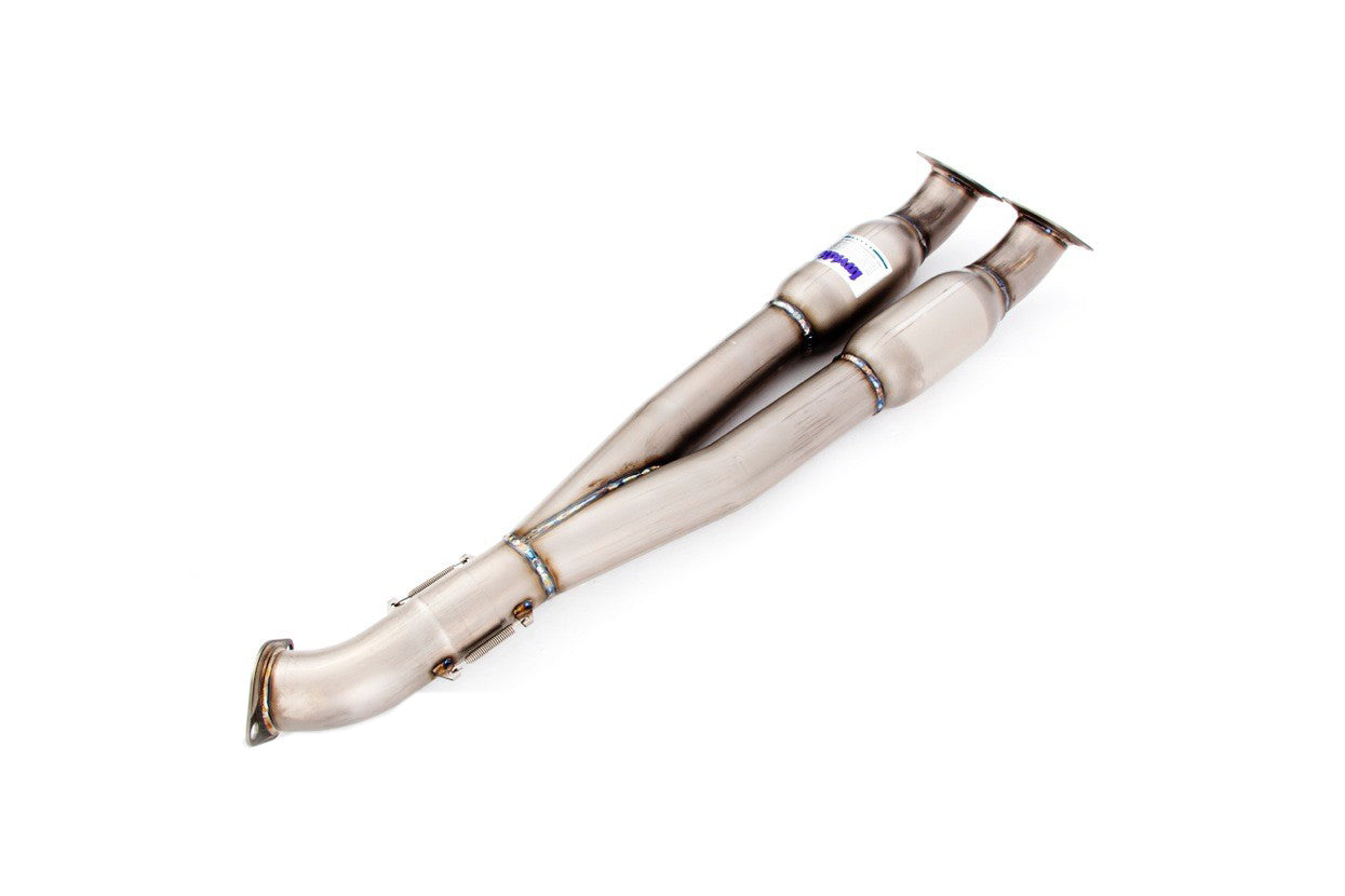 Nissan-GTR-R35-08+-Turbo-Y-Pipe-Decat-Titanium-[Invidia]