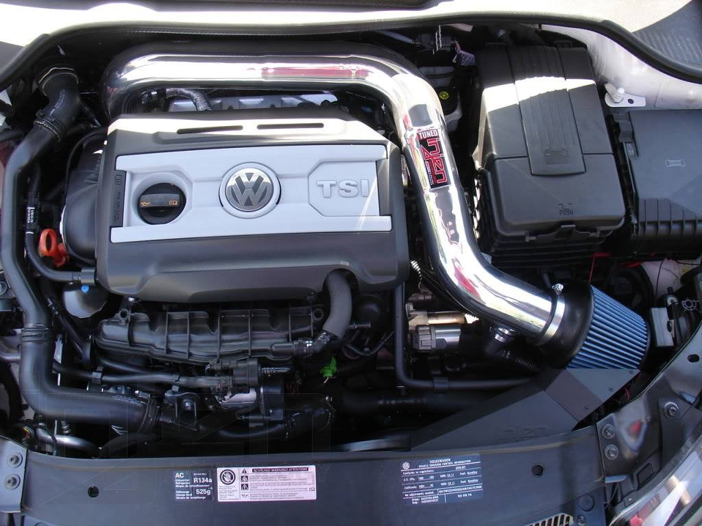 VW-Golf-VI-GTI-09+-2.0L-TSI-Short-Ram-Intake-Polish-[INJEN]