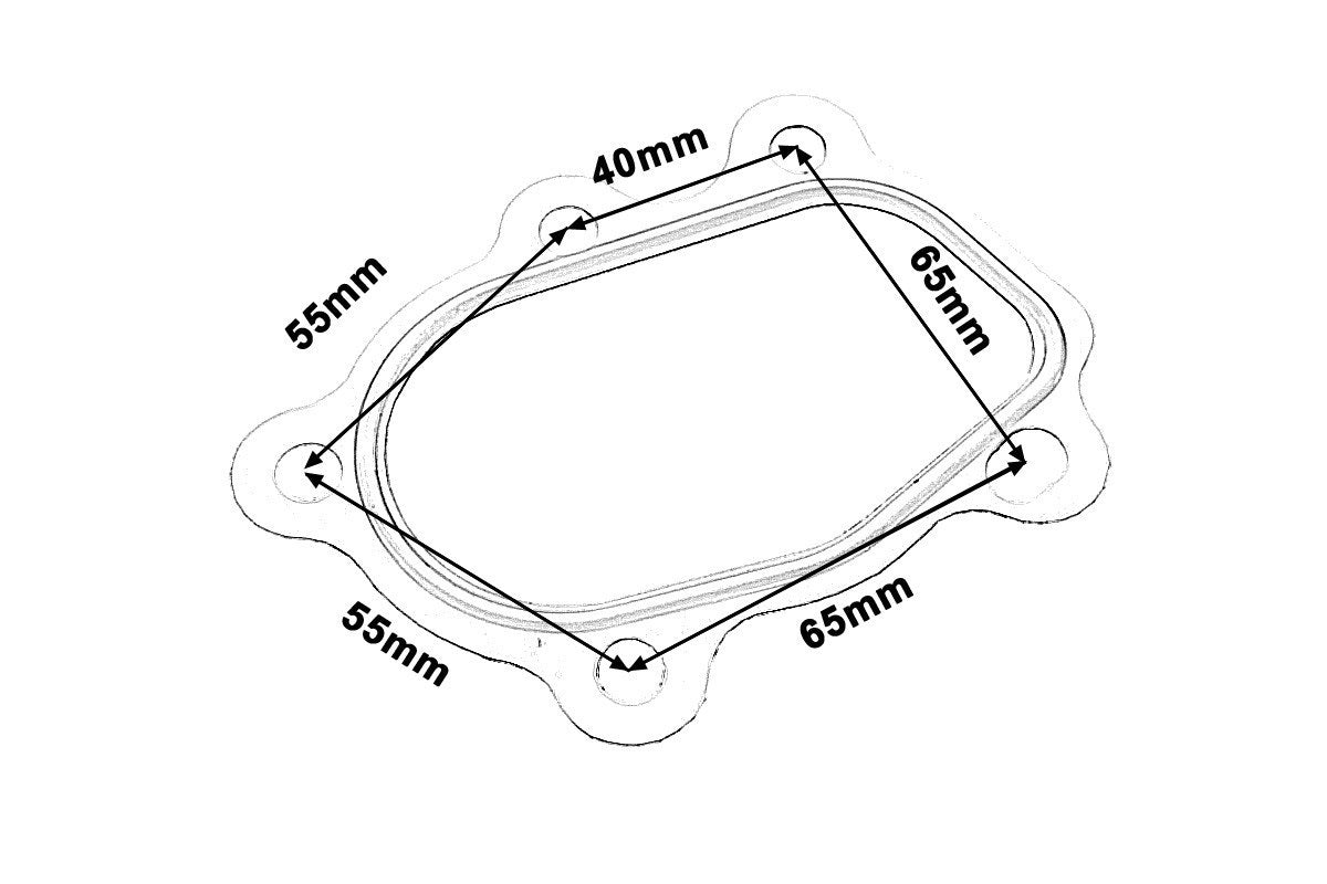 Universal-T25/T28/GT25/GT28/GT28R-Turbo-Gasket