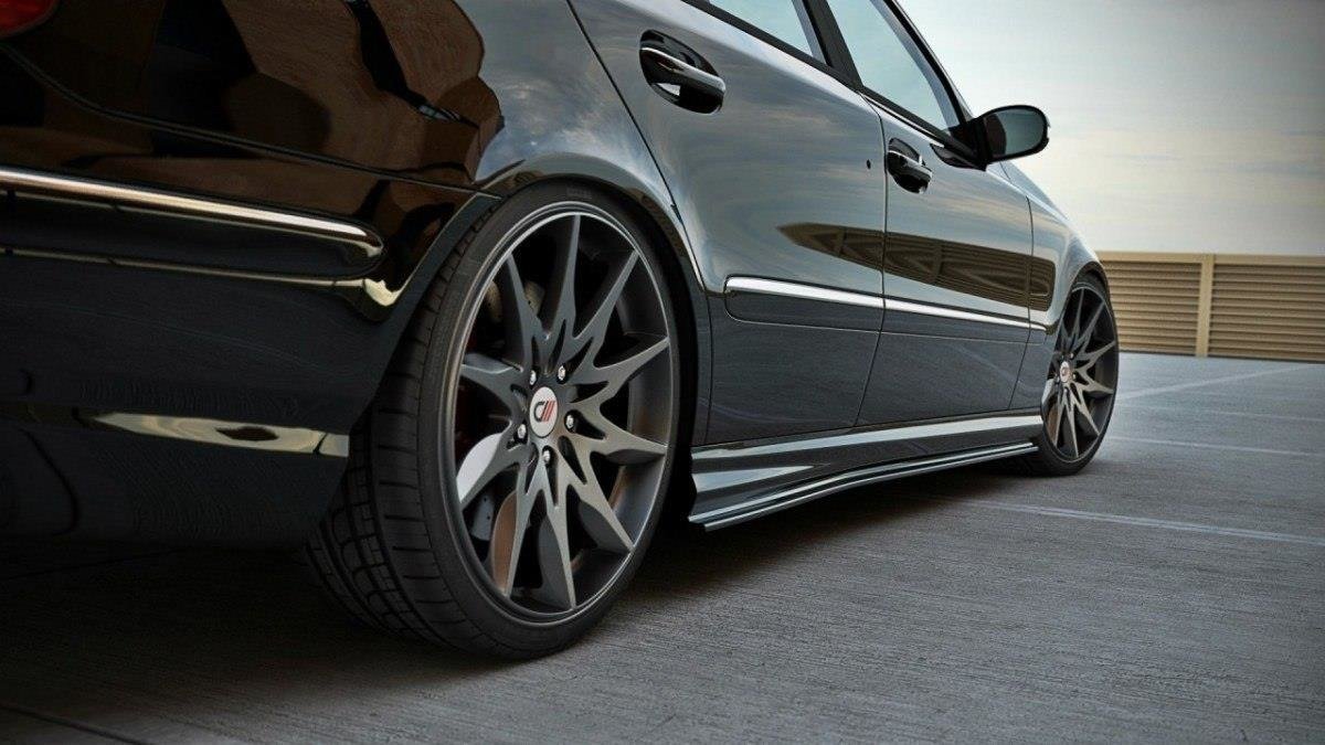Side-Skirts-Diffusers-Mercedes-E-CLass-W211-AMG-CL
