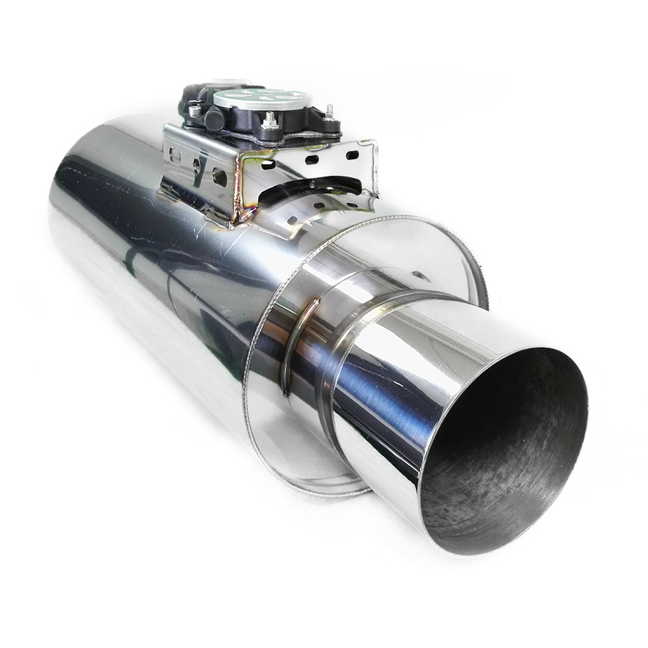 Remote-Control-Exhaust-Muffler-With-Valve-2.5"-Polished-Tip
