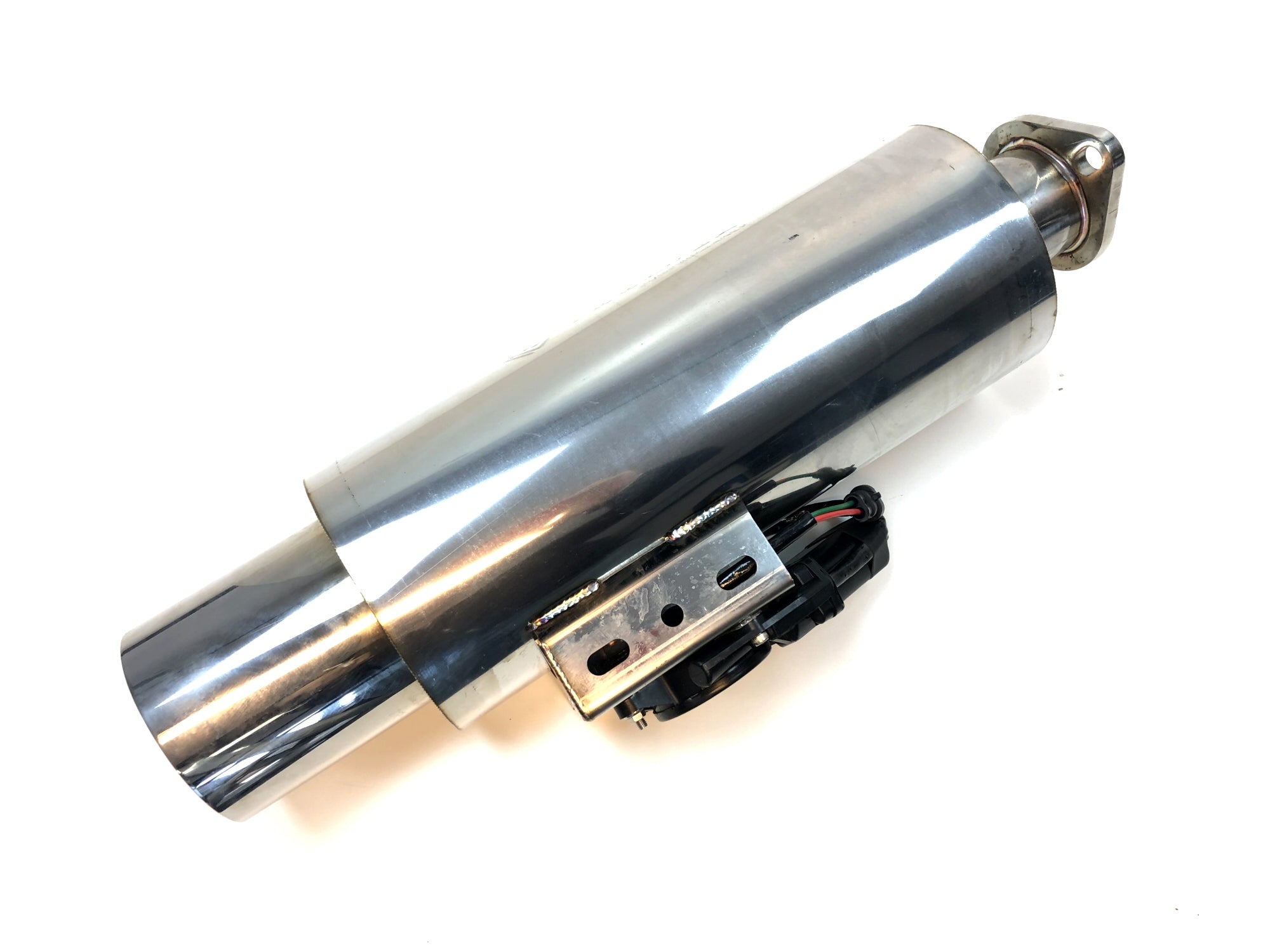 Remote-Control-Exhaust-Muffler-With-Valve-2.5"-Polished-Tip