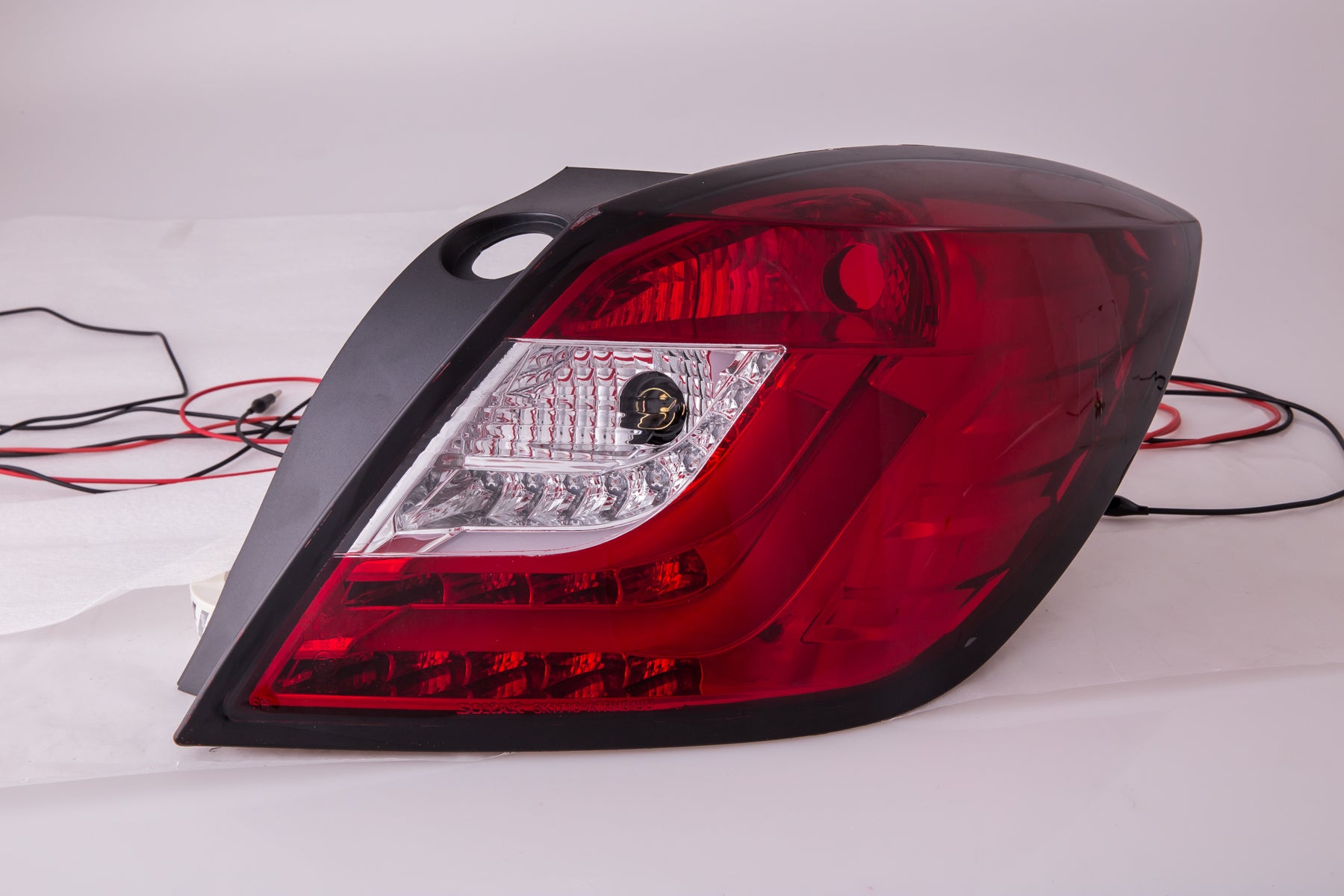 Opel-Astra-H-GTC-05-08-LED-Taillights-Set-Red/Clear