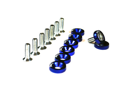 Universal-M6x18-Fenders-Washers-BCL-Blue---Set-of-8