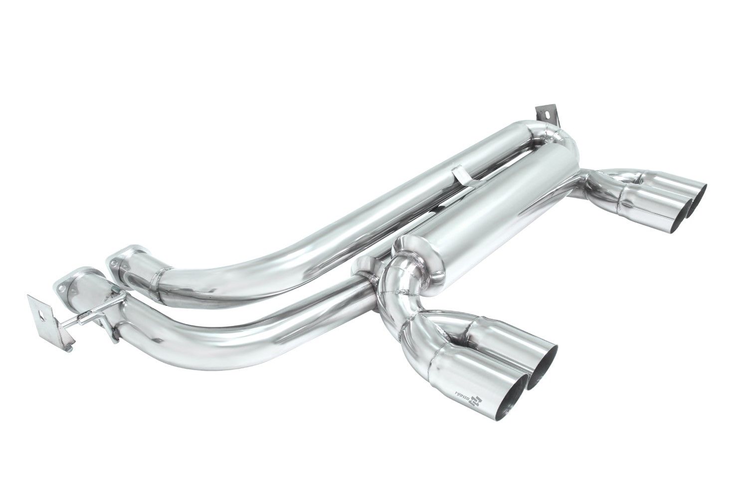 BMW-E46-M3-99-05-Axle-Back-Dual-Exhaust-Polished-Tip-Manzo