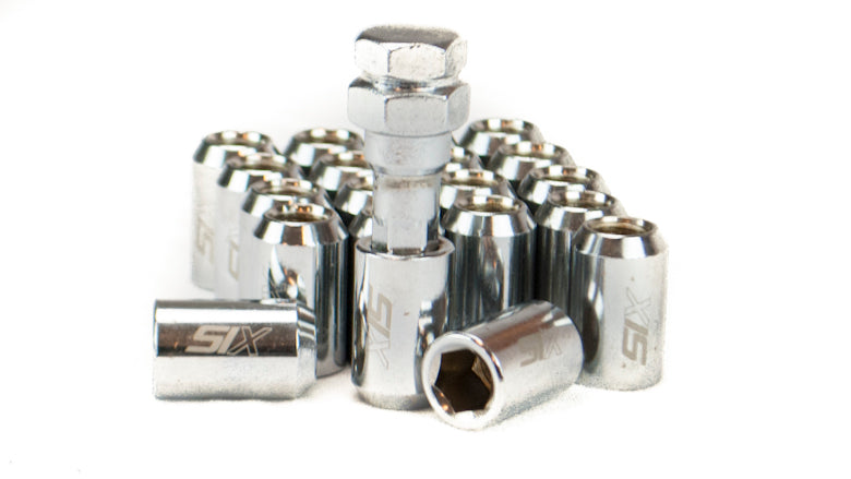 SIX-Performance-STEEL-Lug-Nuts-50mm-12x1.25-Chrome-V4-20x