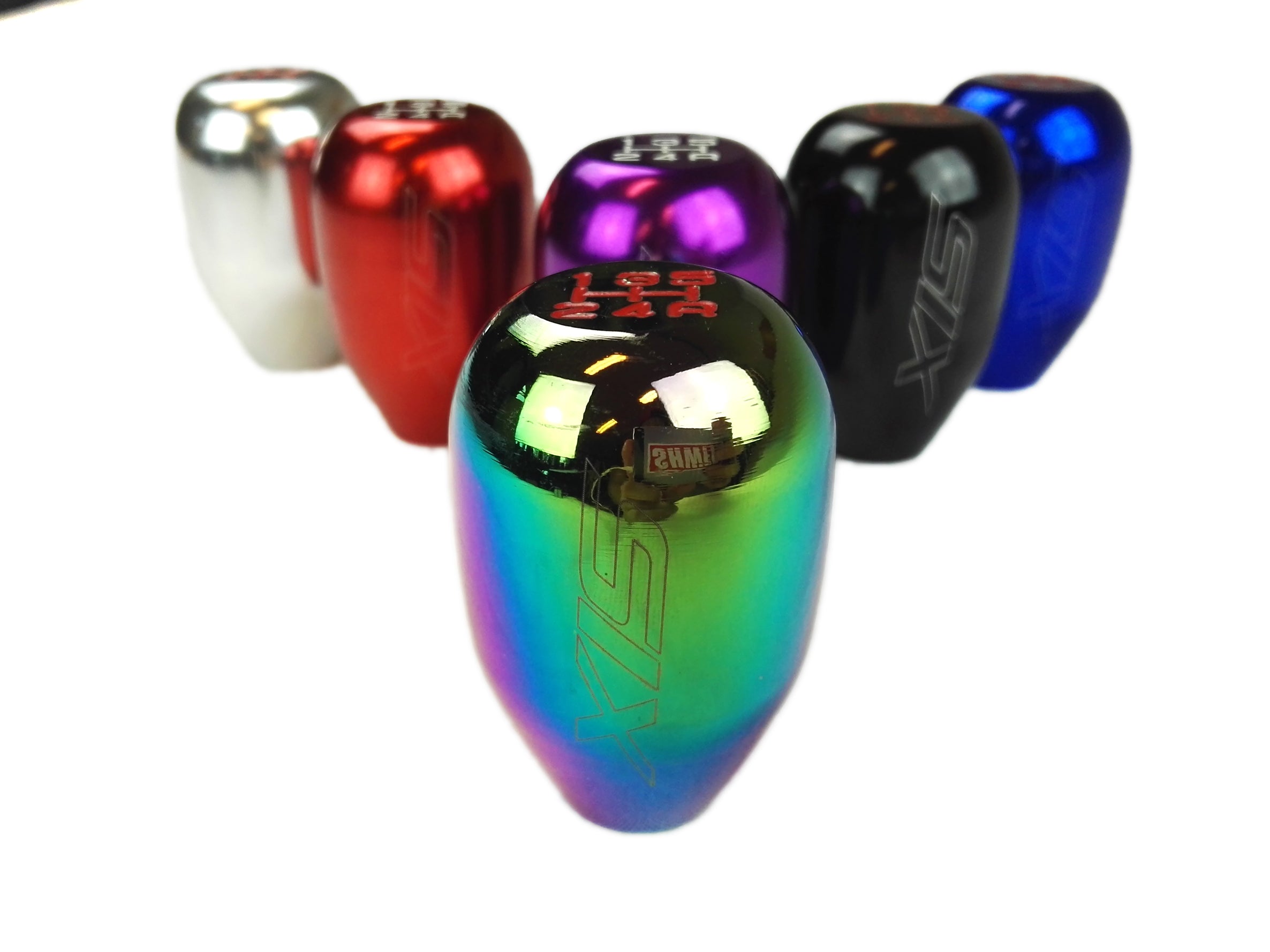 Universal-(Honda)-5-Speed-M10x1.5-Shift-Knob-NeoChrome-[SIX]