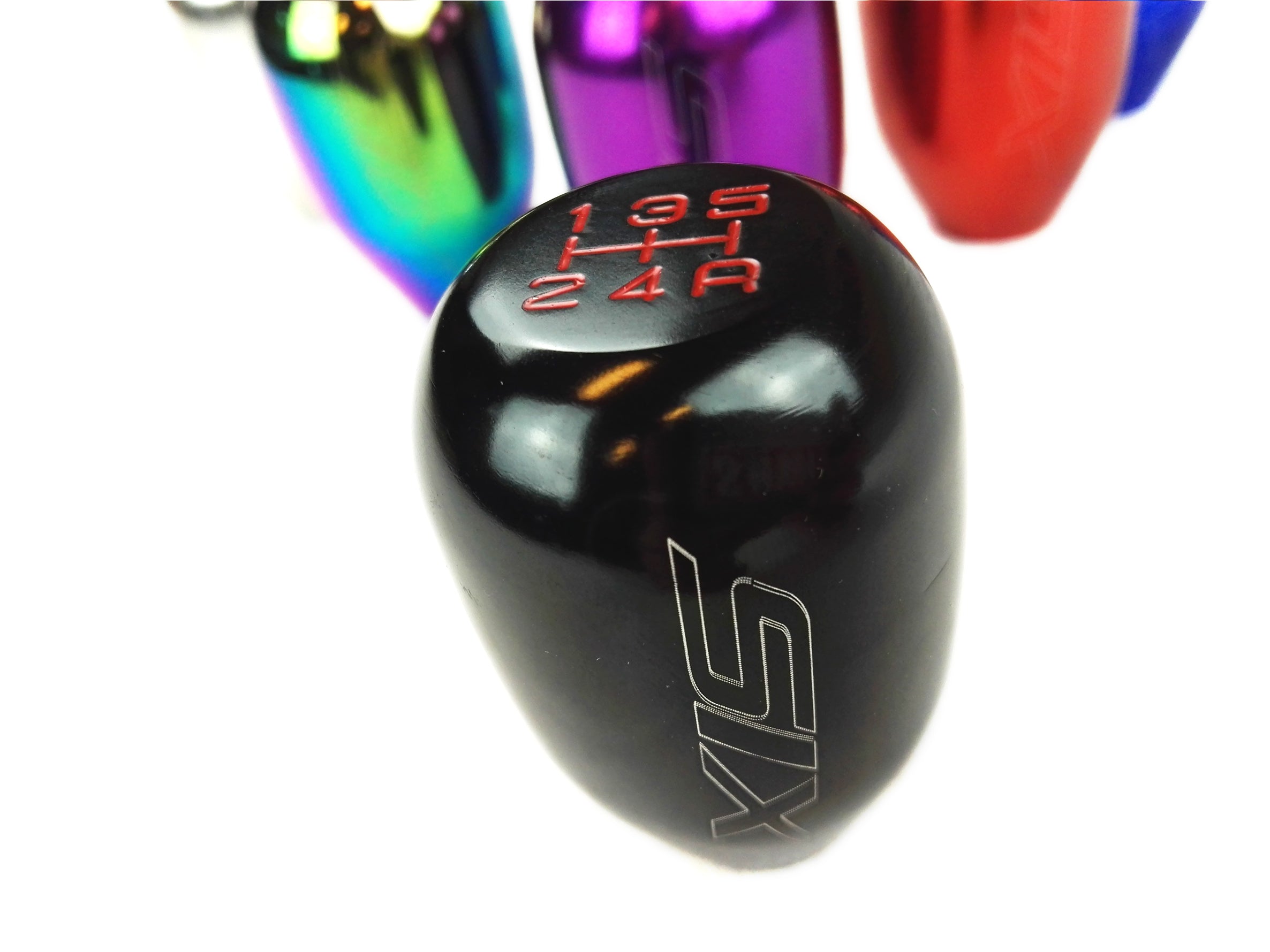 Universal-(Honda)-5-Speed-M10x1.5-Shift-Knob-Black-[SIX]
