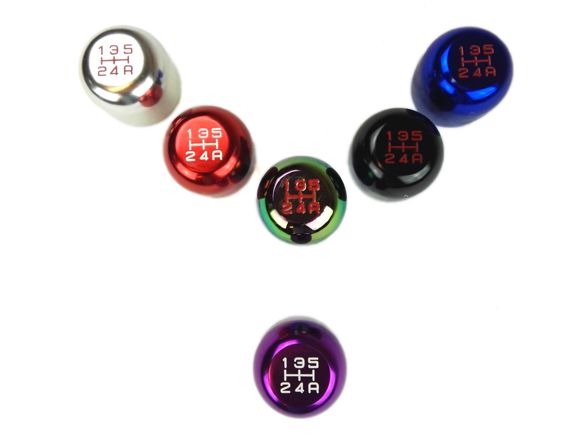 Universal-(Honda)-5-Speed-M10x1.5-Shift-Knob-Black-[SIX]