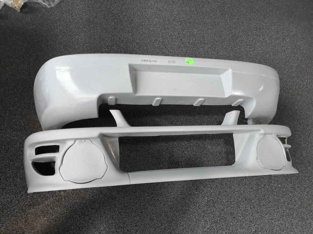 Subaru-Impreza-92-00-2/4D-22B-Look-WRC-Front-Bumper-(FRP)