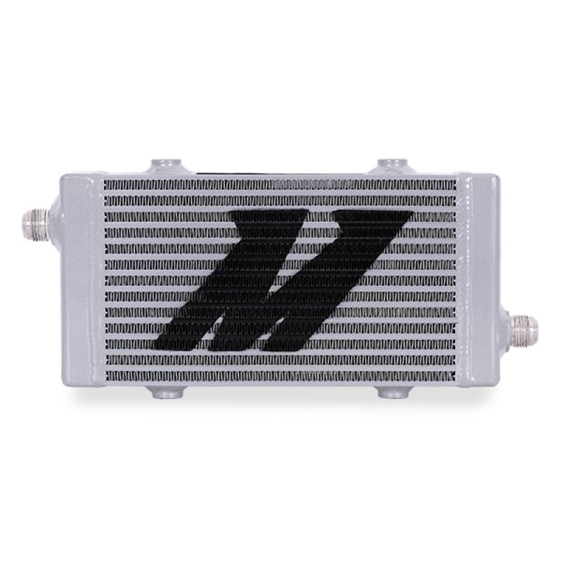 Cross-Flow-Bar-&-Plate-Oil-Cooler-Small-Silver-Mishimoto