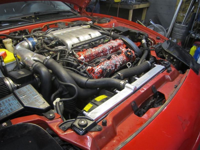Mitsubishi-3000GT-91-99-Turbo/NT-Manual-Radiator-Mishimoto